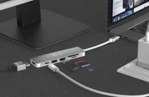dual monitor docking station